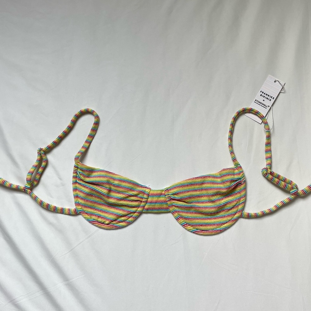 NWOT Frankie’s bikinis: Maggie terry top